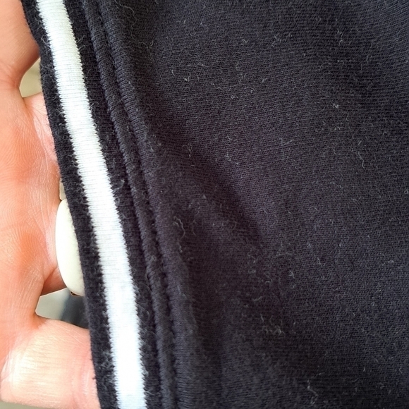 Lauren Ralph Lauren Women's Black and White Crest Short Sleeve T-shirt Cotton L - Picture 7 of 11